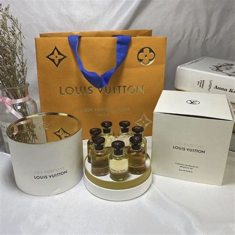 louis vuitton miniature perfume set|louis vuitton perfume refill cost.